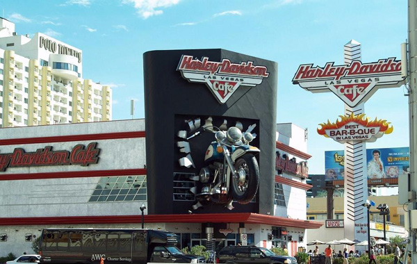 Las Vegas con bimbi - Harley Davidson