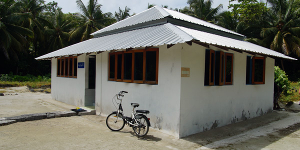 Isole dei pescatori alle Maldive Moschea