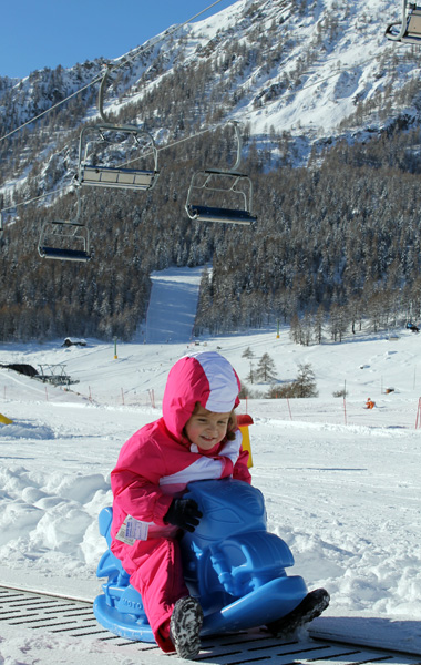 Snow Park per bambini in Val d'Aosta