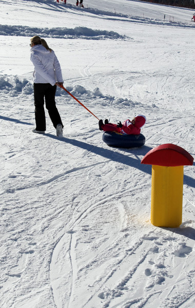 snow park per bambini in val d'aosta torgnon