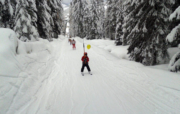 baby snow park di Obereggen