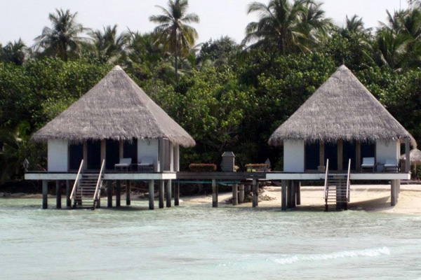 Maldive in gravidanza-bungalow