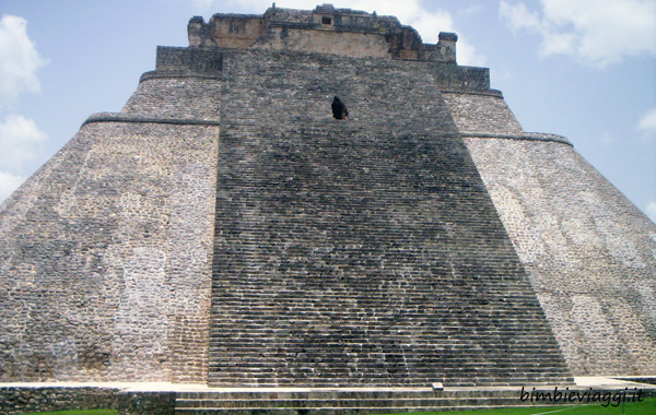 Messico con bambini-piramide