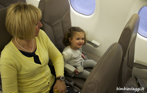 Vienna con bambini-in aereo