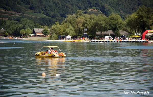 Lago di montagna con bambini - Lago di Caldonazzo in camper