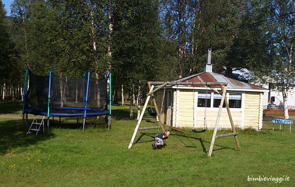 Campeggi in Norvegia con bambini-giochi