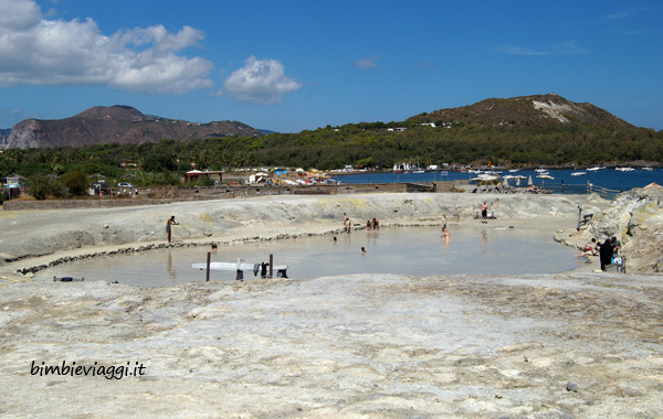 Pozza di fango Isola di Vulcano Eolie