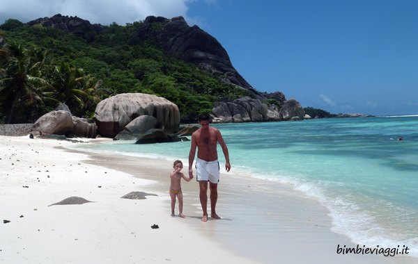 Seychelles per bambini-spiaggia