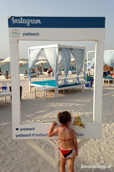 Yas Island Abu Dhabi con bambini