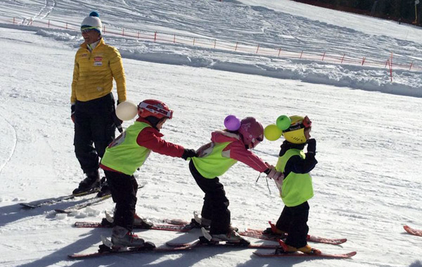 sciare con bambini montagna con bambini Folgaria - Vacanza sulla neve