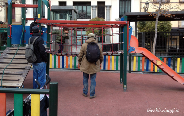 Madrid con bambini-parco giochi