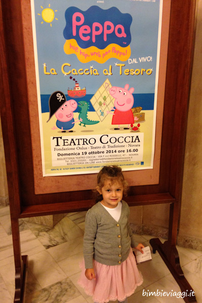 Teatro con bambini-Bea da Peppa Pig-cartellone