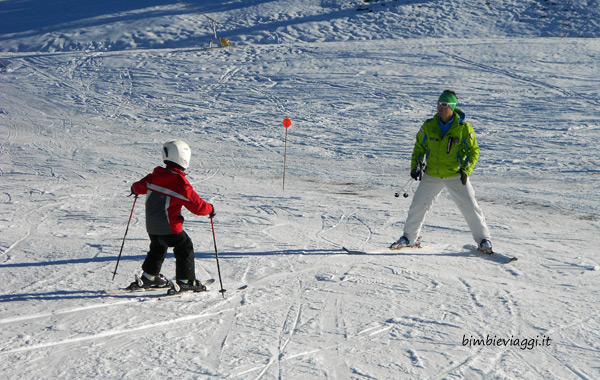 Maestri di sci Folgaria Folgaria con bambini montagna in inverno con bambini