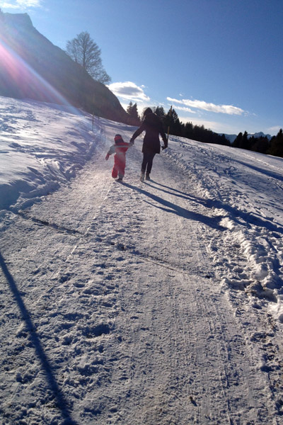 Passeggiata per bambini in montagna - ArteSella in Trentino