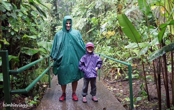 Come organizzare un viaggio in Costa Rica con bambini o senza il meteo
