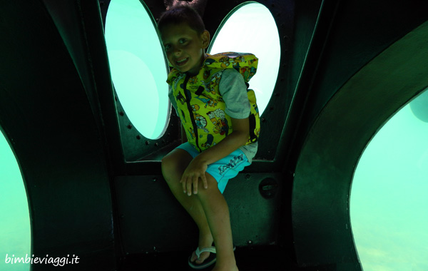 Maiorca per bambini-sottomarino