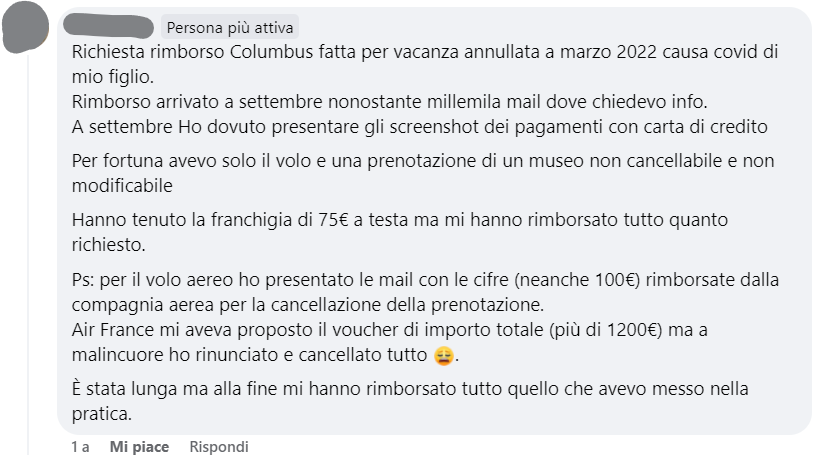 columbus assicurazioni viaggio recensioni