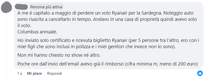 columbus assicurazioni viaggio recensioni